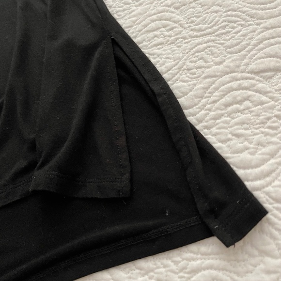 Cable and Gauge Scoop Neck Lattice Back 3/4 Length Sleeve Size Large Top - Picture 5 of 16